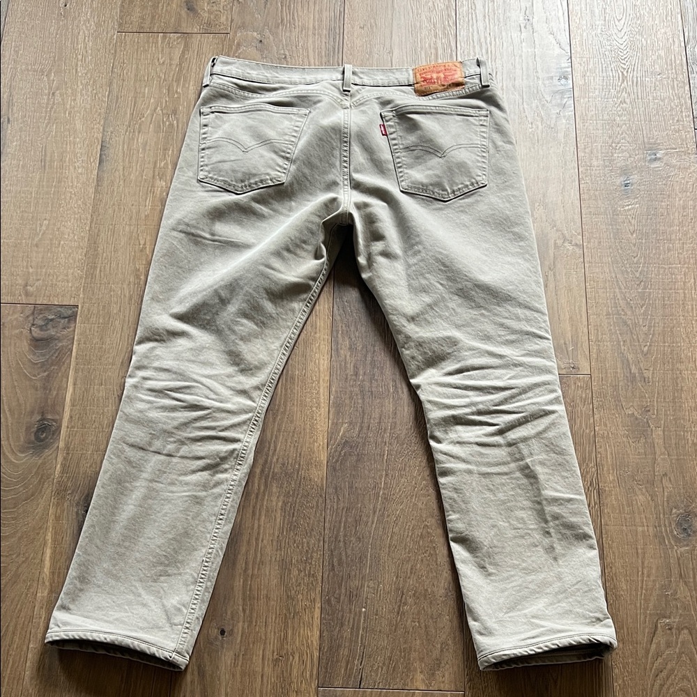 Levi's 511 Taupe Straight Leg Jeans